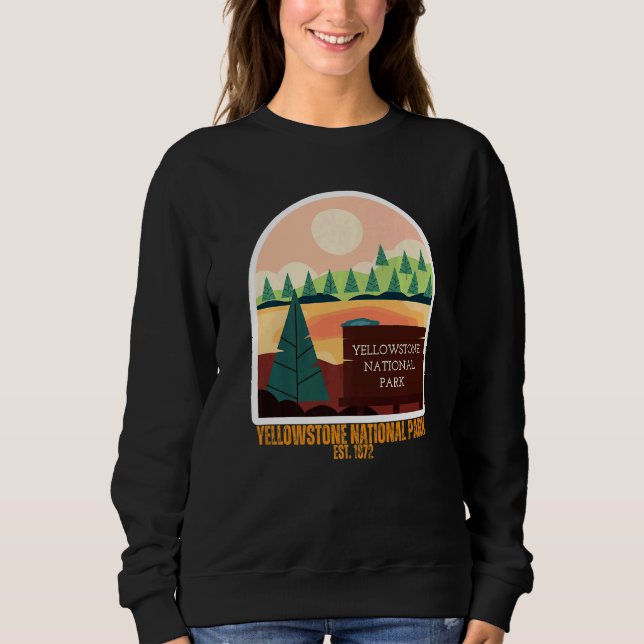 Camiseta Yellowstone National Park South Wyoming State Souv (Frente)