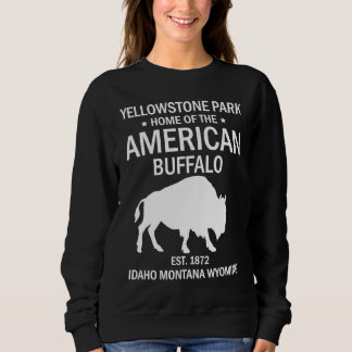 Camiseta Yellowstone National Park US Bison Buffalo