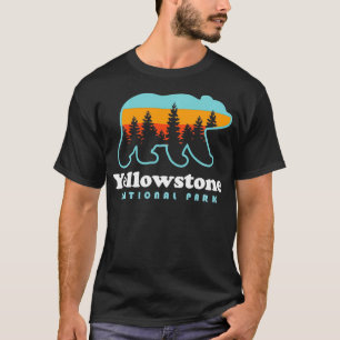 Camiseta Yellowstone National Park Wyoming Bear Men Women