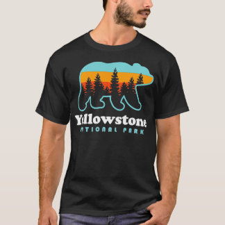 Camiseta Yellowstone National Park Wyoming Bear Men Women