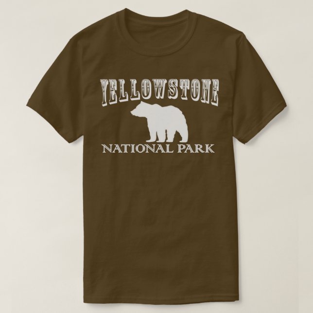 Camiseta Yellowstone National Park Yellowstone caneca Yello (Frente do Design)