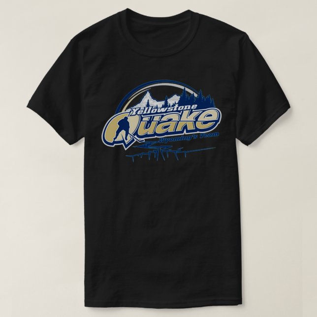 Camiseta Yellowstone Quake Classic TSirt (Frente do Design)