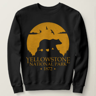 Camiseta Yellowstone Vintage Retro Bear National Park
