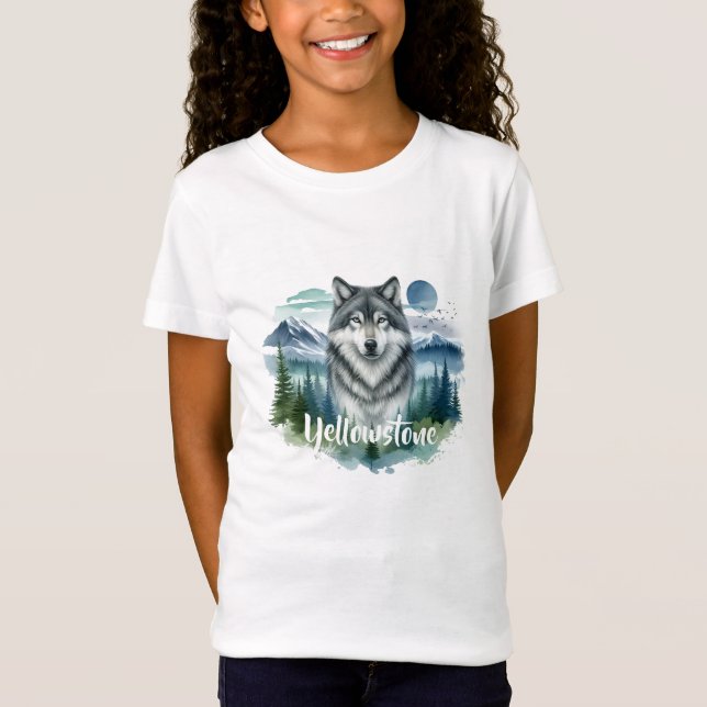 Camiseta Yellowstone Wolf (Frente)