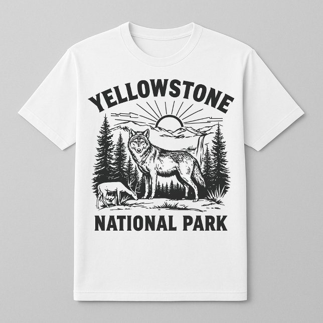 Camiseta Yellowstone Wolf e Lamb (Criador carregado)