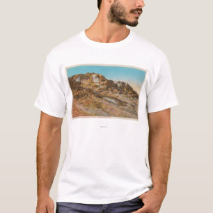 Camiseta Yellowstone, WYView do terraço de Jupiter