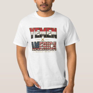 Camiseta YEMEN × AMÉRICA – Dois Mundos Uma Raiz –