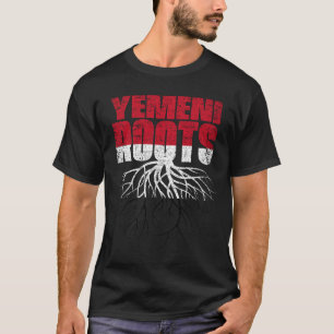 Camiseta Yemeni Roots Yemen Heritage Flag