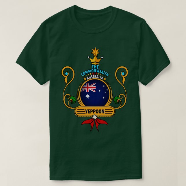 Camiseta Yeppoon Austrália Queensland (Frente do Design)