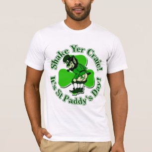 Camiseta YER Craic da agitação é dia de Paddys da rua