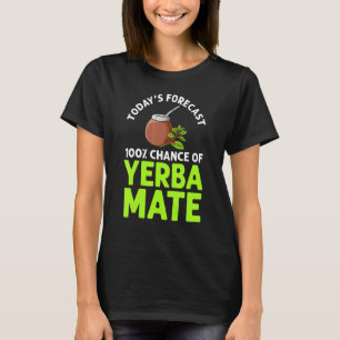 Camiseta Yerba Mate Beber Chá Argentina Deixa Pó Para A Taç
