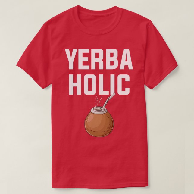 Camiseta yerba yerba mate 1 (Frente do Design)
