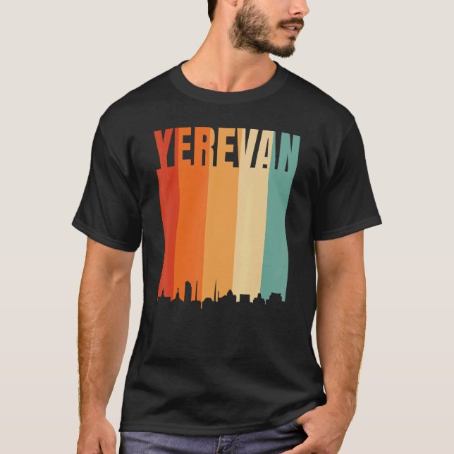 Camiseta Yerevan Skyline (Frente)