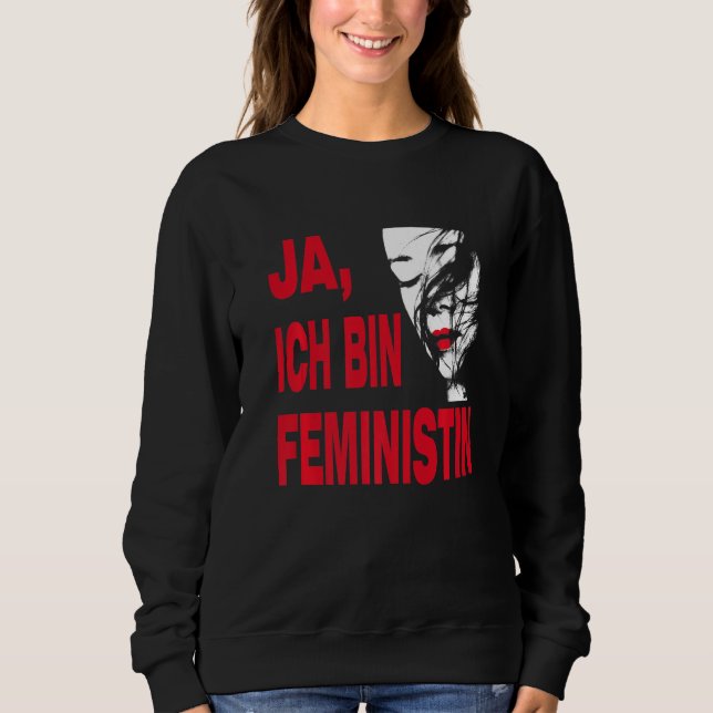 Camiseta Yes, I am feminist, for engaged men and women Prem (Frente)