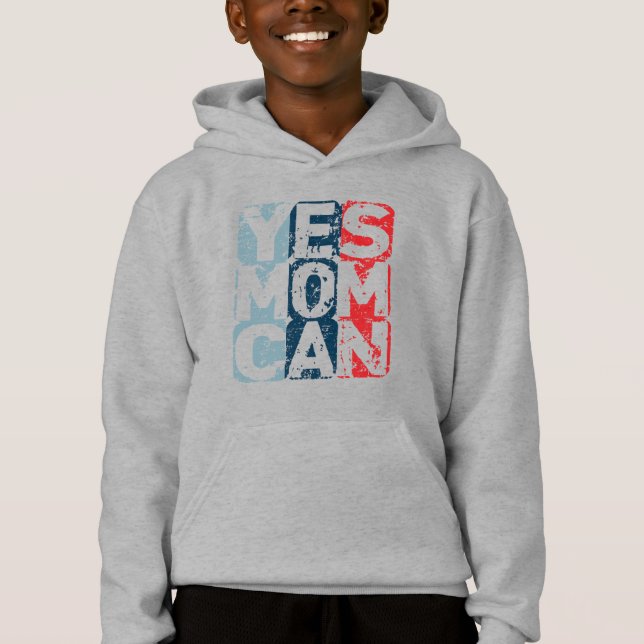 Camiseta Yes Mom Can (Frente)