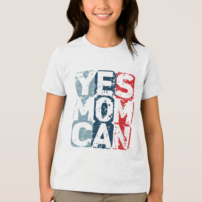 Camiseta Yes Mom Can (Frente)