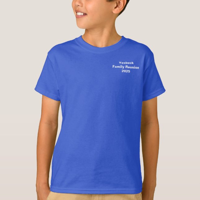 Camiseta Yesbeck Family Reunion Shirt (Frente)