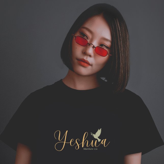 Camiseta Yeshua bíblia verso cristão tendências (Criador carregado)