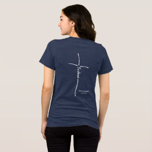 Camiseta Yeshua Cross Messianic believer Hebraico Torah