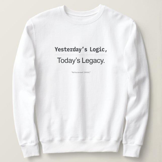 Camiseta Yesterday's Logic Today's Legacy Women Coders (Frente do Design)