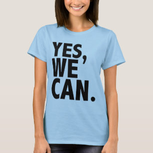 Camiseta YesWeCanBlk