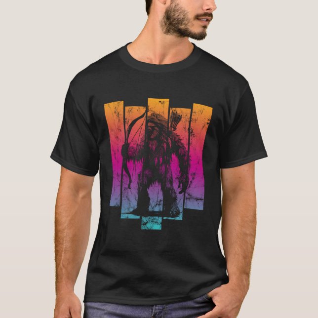 Camiseta Yeti Archer Sunset (Frente)