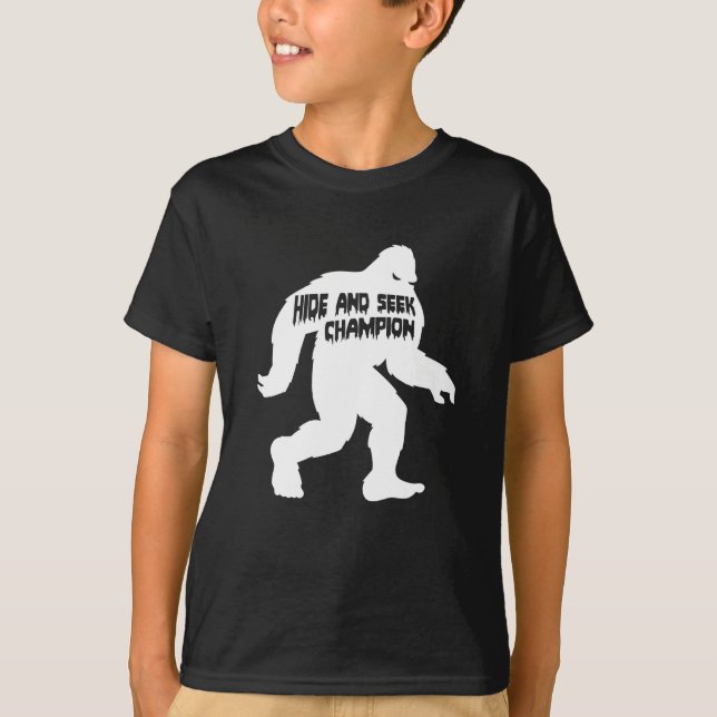 Camiseta Yeti Clothing Hide e Seek Champion (Frente)