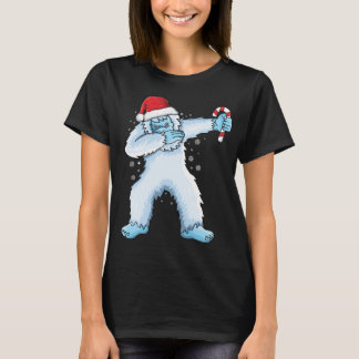 Camiseta Yeti Dançando Natal Sasquatch