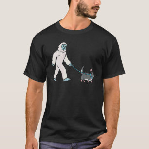 Camiseta Yeti Walking Chinchilla Cryptozoology Pet
