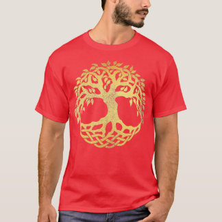 Camiseta Yggdrasil, a Árvore Nordeste Viking Rune