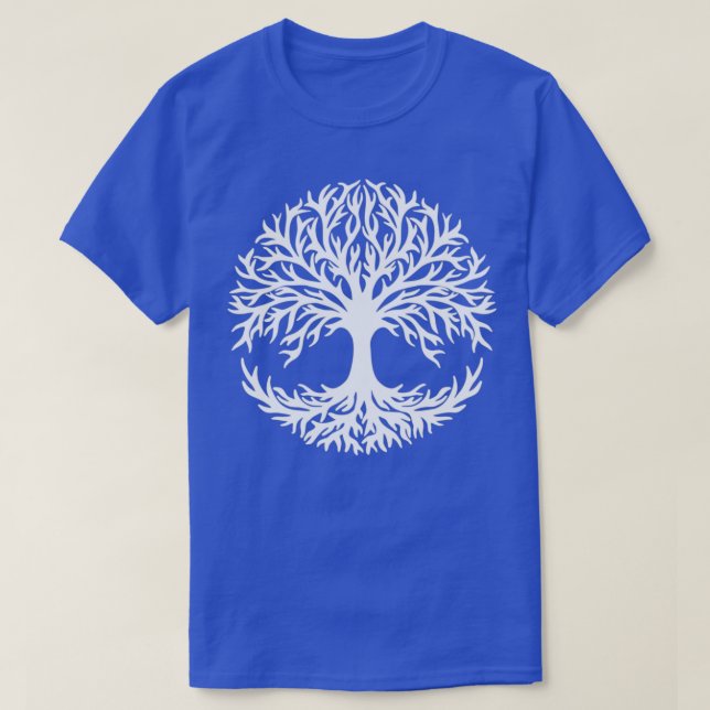 Camiseta Yggdrasil Árvore Celta da Vida (Frente do Design)