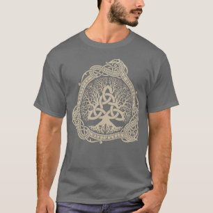 Camiseta Yggdrasil Tree of Life dragon Celtic Viking