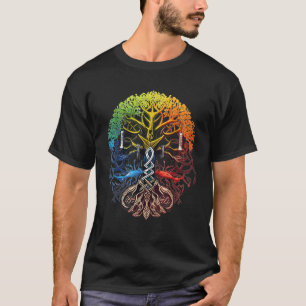 Camiseta Yggdrasil Viking Warrior Norse Mythology