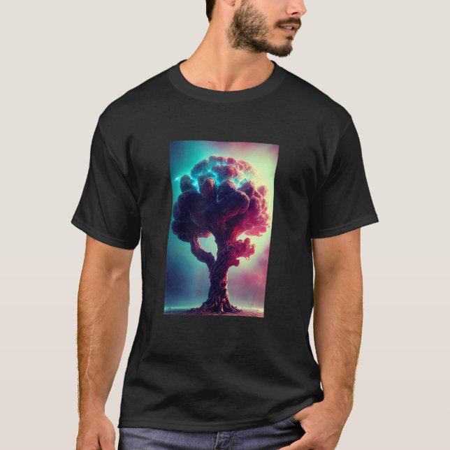 Camiseta Yggdrasil World Tree of Life Viking Celtric Unique (Frente)