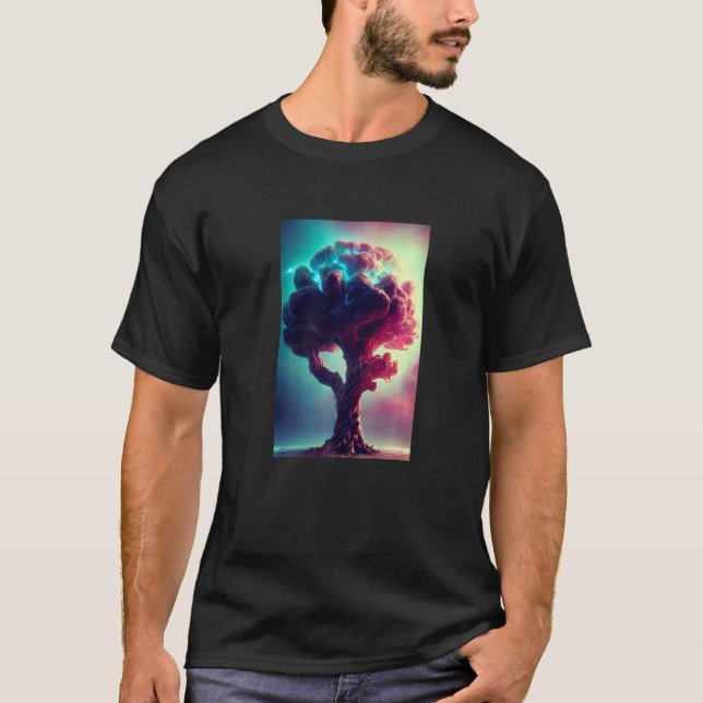 Camiseta Yggdrasil World Tree of Life Viking Celtric Unique (Frente)