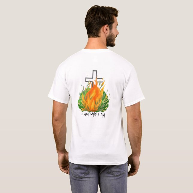Camiseta YHWH Artístico (Parte Traseira Completa)