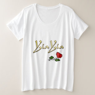 Camiseta Yia Rosa  