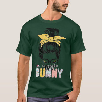 Camiseta Yiayia Bunny Messny Páscoa da Família Bun Day 
