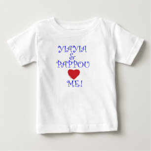 CAMISETA YIAYIA E PAPPOU AMAM-ME!