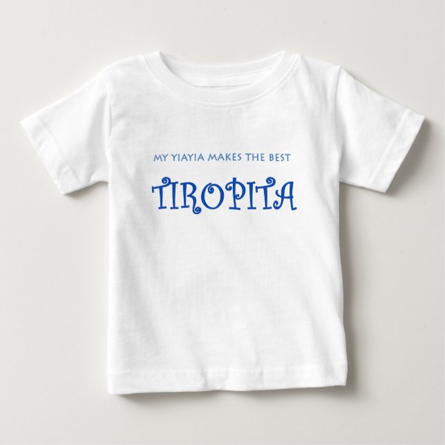CAMISETA YIAYIA/TIROPITA (Frente)