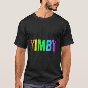 Camiseta Yimby Sim No Meu Quintal Lgbtq Rainbow Urban Housi