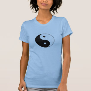 Camiseta Yin e Yang Heart