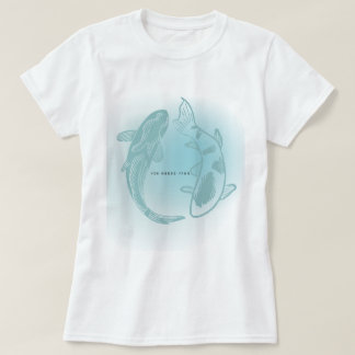 Camiseta Yin Precisa de Yang – Equilíbrio dos Koi