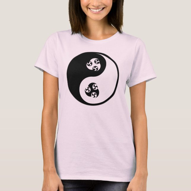 Camiseta Yin Yang Anime (Frente)