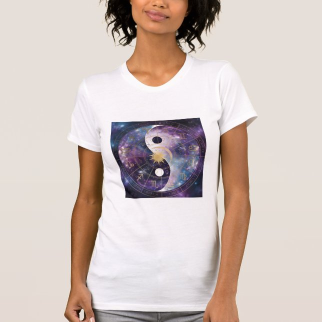 Camiseta Yin Yang Astrology (Frente)
