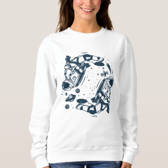 Camiseta Yin Yang Astronaut (Frente)
