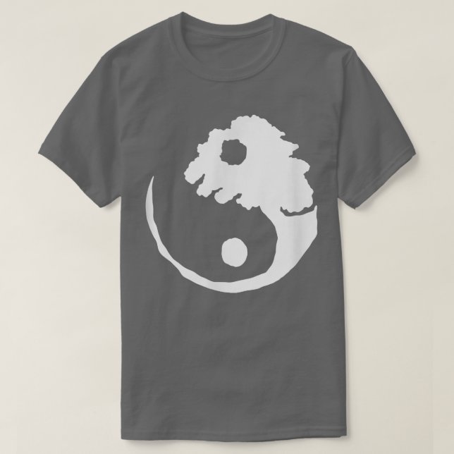 Camiseta Yin Yang Bonsai Japonês (Frente do Design)