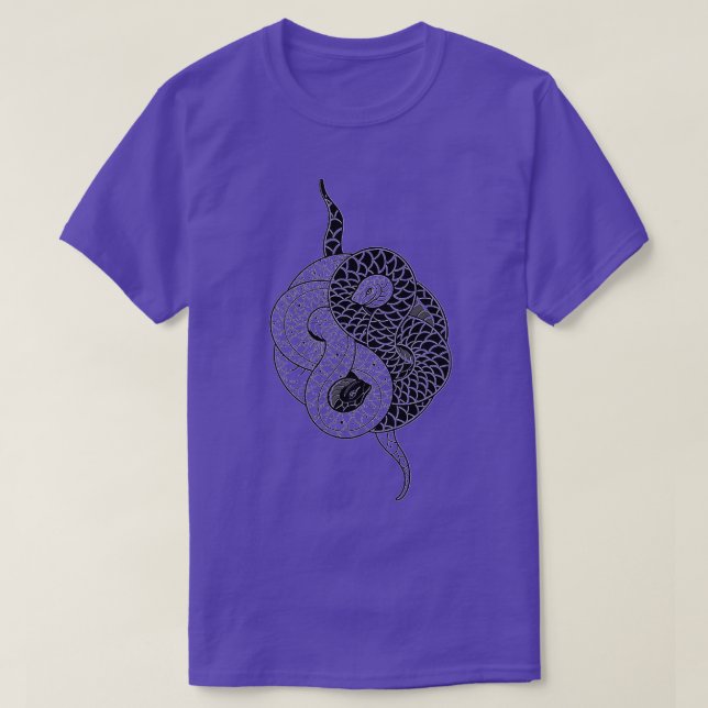 Camiseta Yin Yang Cobras (Frente do Design)