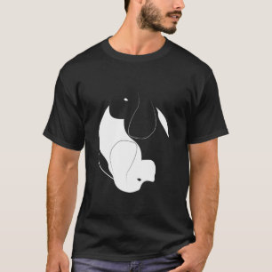 Camiseta Yin Yang Cocker Spaniel Funny Dog Símbolo Zen T-