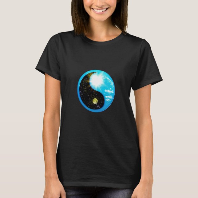 Camiseta Yin Yang Day and Night (Frente)